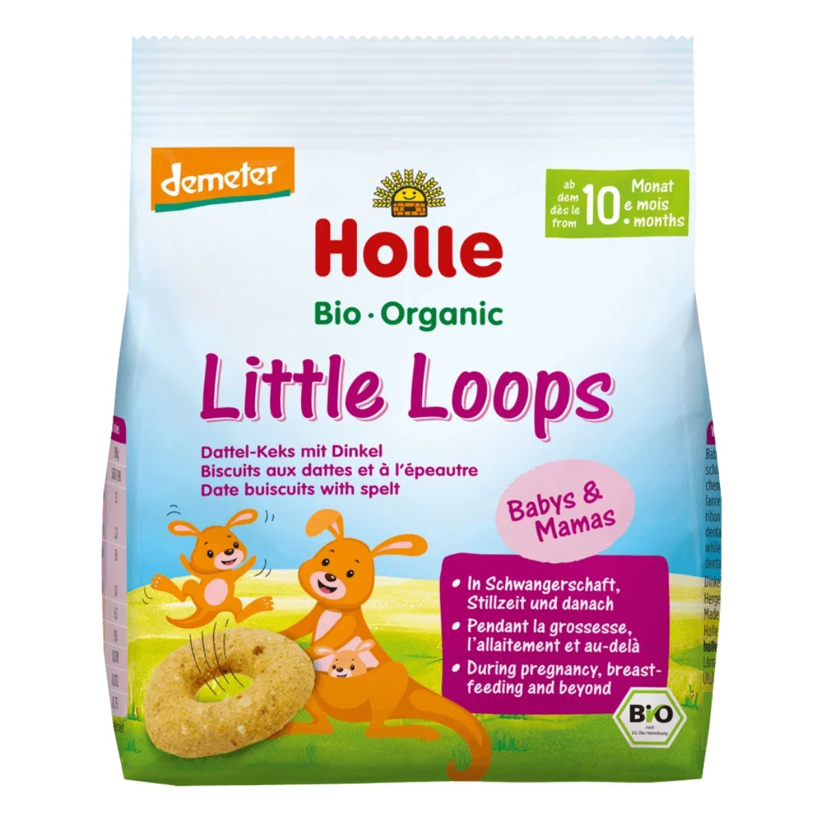 Holle Little Loops Dattel-Keks mit Dinkel 80 g