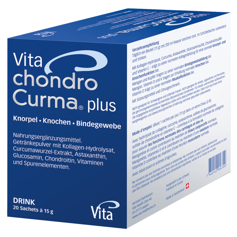 Vita Chondrocurma Plus Pulver 20 Stück Vita Chondrocurma Plus Pulver 20 Stück