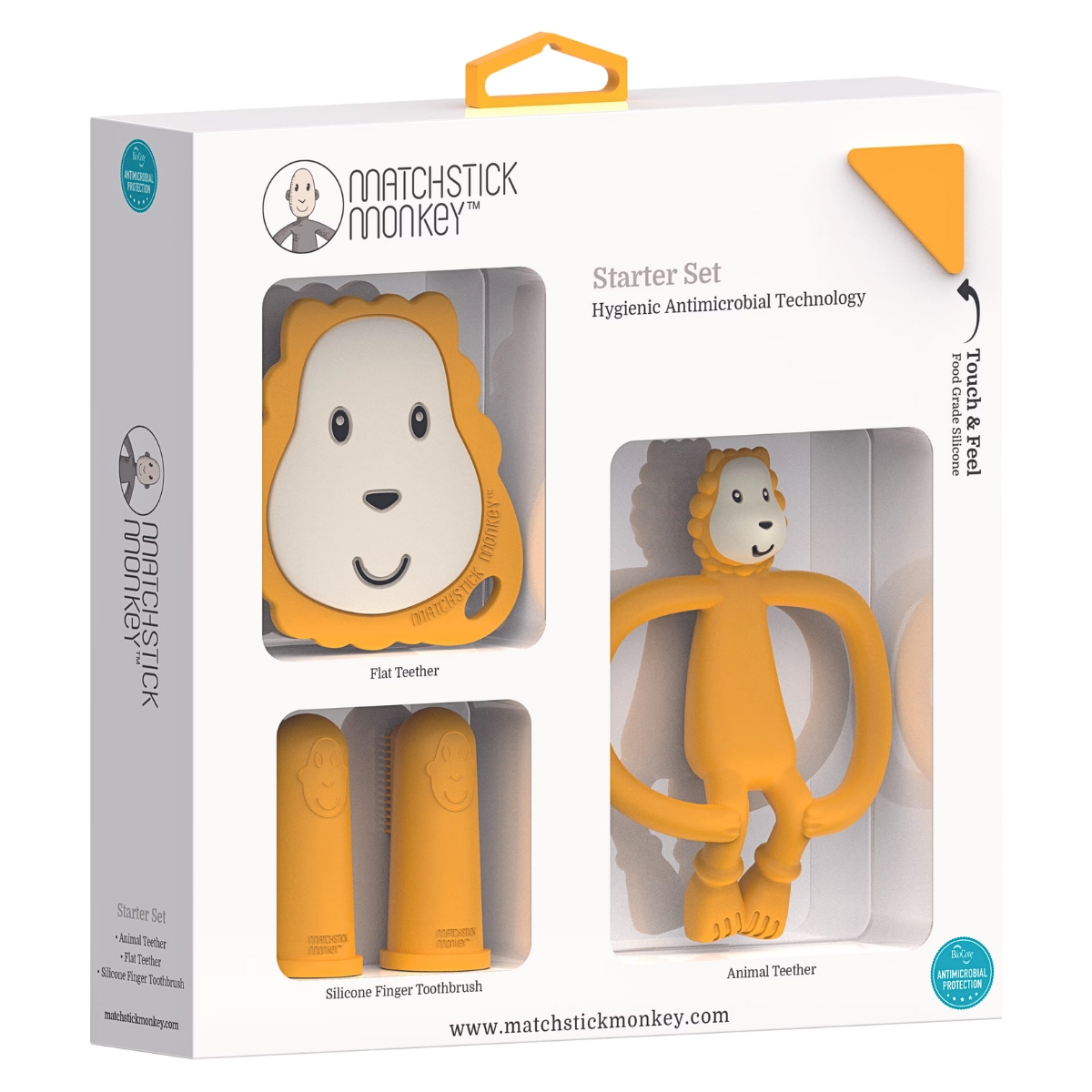 Matchstick Monkey Teething Starter Set Ludo Lion Matchstick Monkey Teething Starter Set Ludo Lion