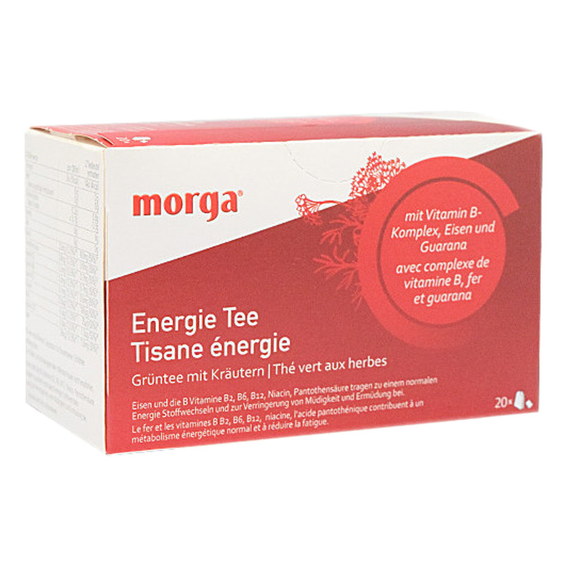 Morga Energie Tee mit Hülle Beutel 20 Stück Morga Energie Tee mit Hülle Beutel 20 Stück