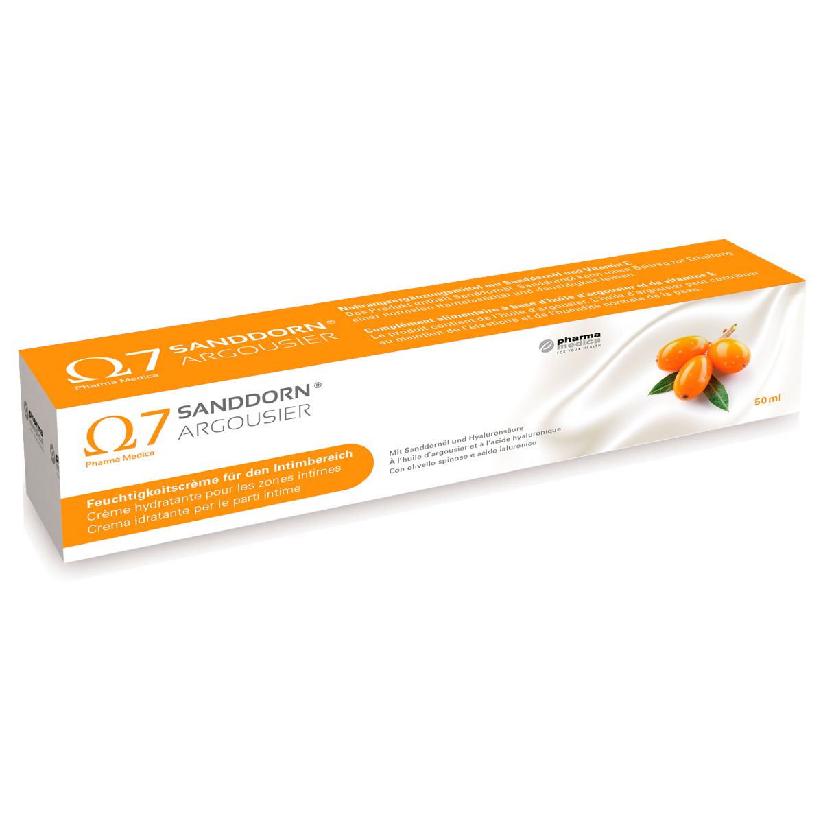 Sanddorn Argousier Feuchtigkeitscrème 50 ml Sanddorn Argousier Feuchtigkeitscrème 50 ml