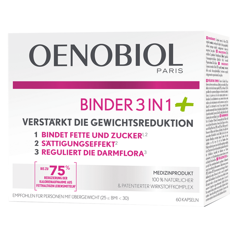 Oenobiol Binder 3 in 1 Kapseln 60 Stück