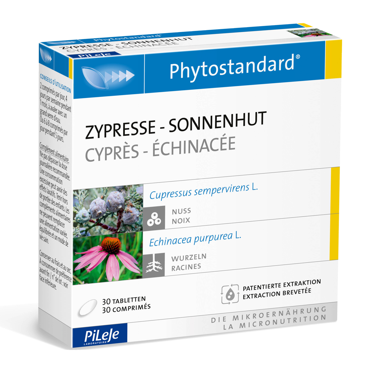 Phytostandard Zypresse-Sonnenhut Tabletten 30 Stück Phytostandard Zypresse-Sonnenhut Tabletten 30 Stück