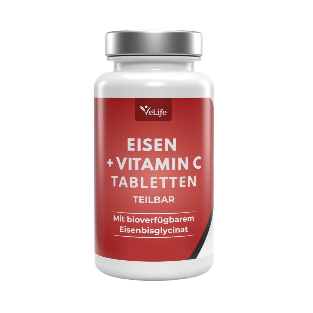 VeLife Eisen + Vitamin C Tabletten teilbar 120 Stück