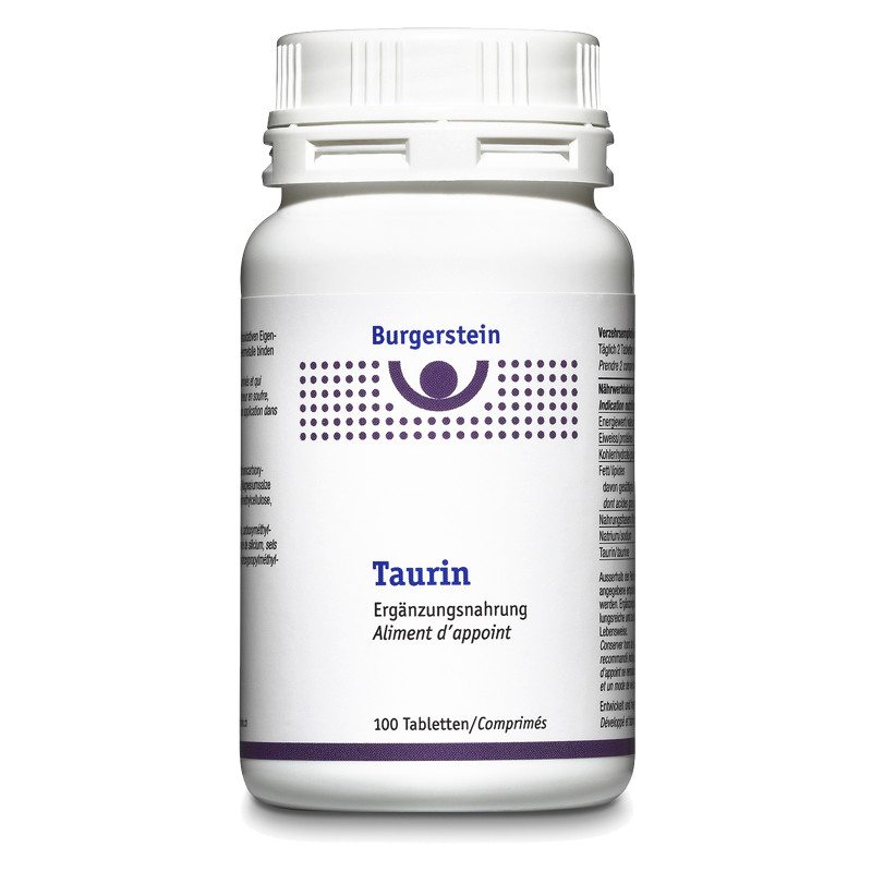 Burgerstein Taurin Tabletten 100 Stück Burgerstein Taurin Tabletten 100 Stück