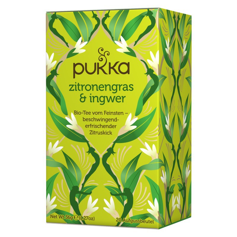 PUKKA Zitronengras & Ingwer Tee Bio 20 Beutel PUKKA Zitronengras & Ingwer Tee Bio 20 Beutel