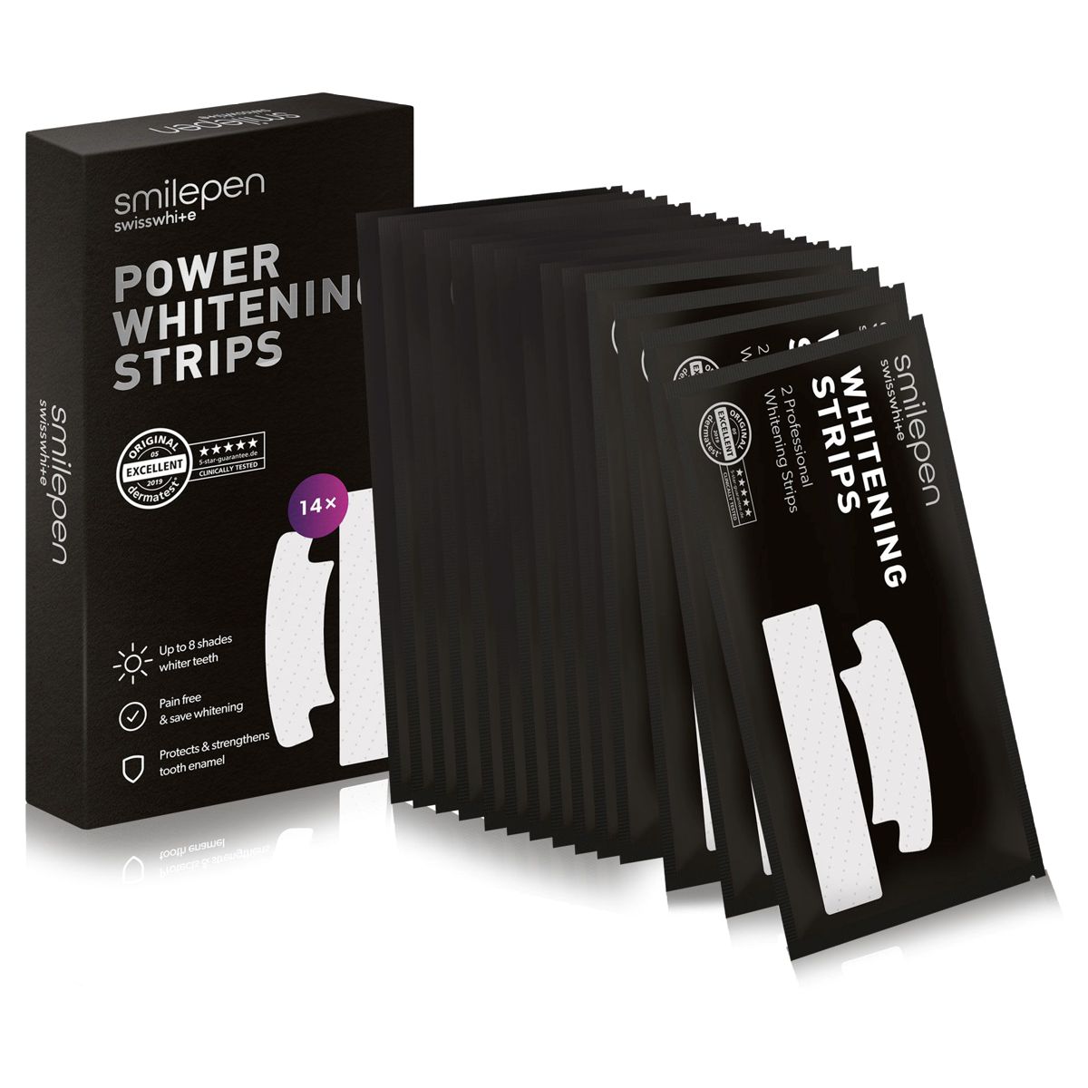 Smilepen Power Whitening Strips 14x 2 Stück Smilepen Power Whitening Strips 14x 2 Stück