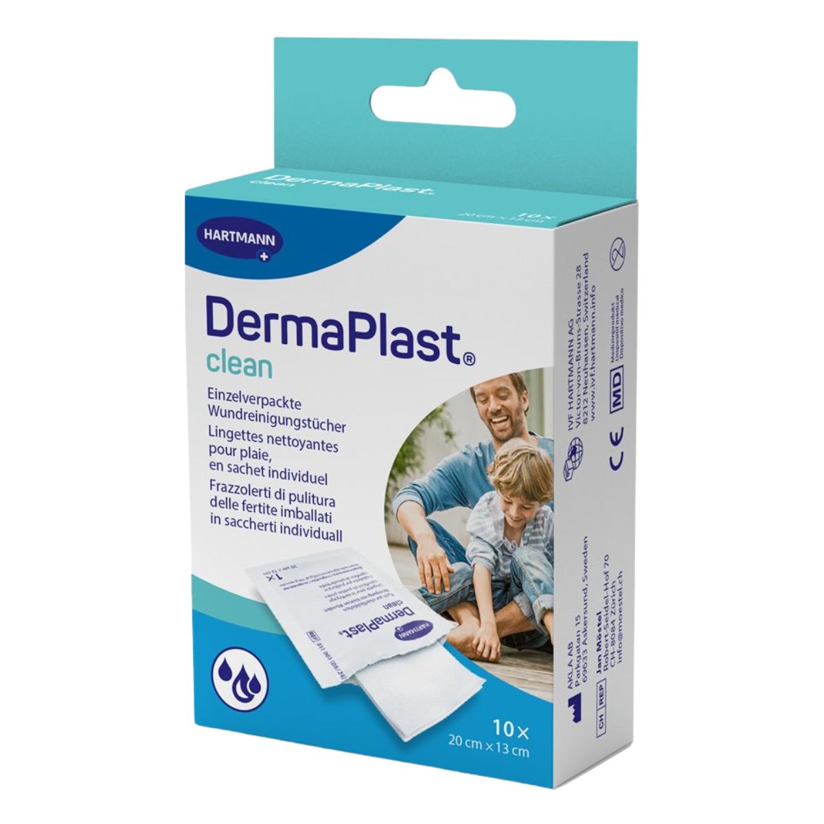 Dermaplast Clean Wundreinigungstücher 10 Stück