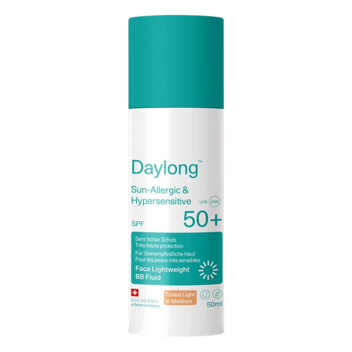 Daylong Sun Allergic & Hypersensitive Face Lightweight Fluid BB SPF 50+ 50 ml
