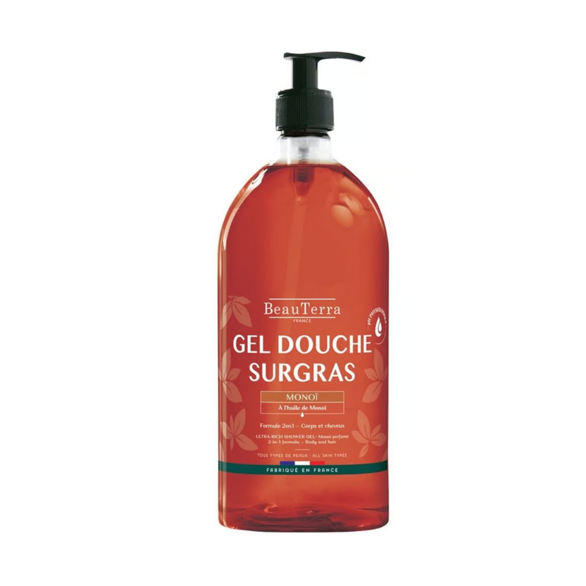 BeauTerra Duschgel reichhaltig Monoi 1000 ml