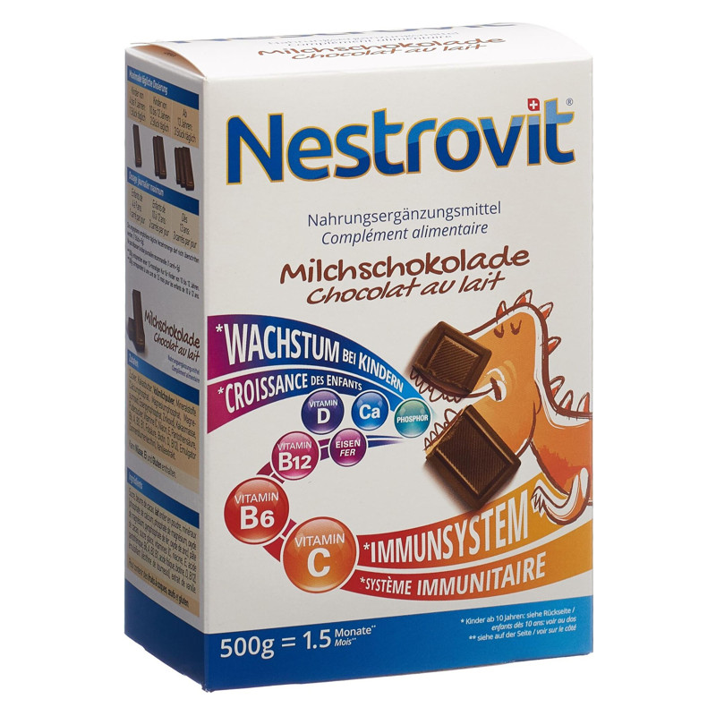 NESTROVIT Milch-Schokolade 500 g NESTROVIT Milch-Schokolade 500 g