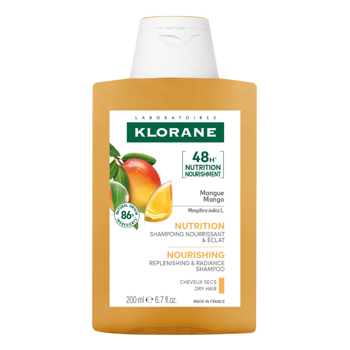 Klorane Mango Shampoo 200 ml