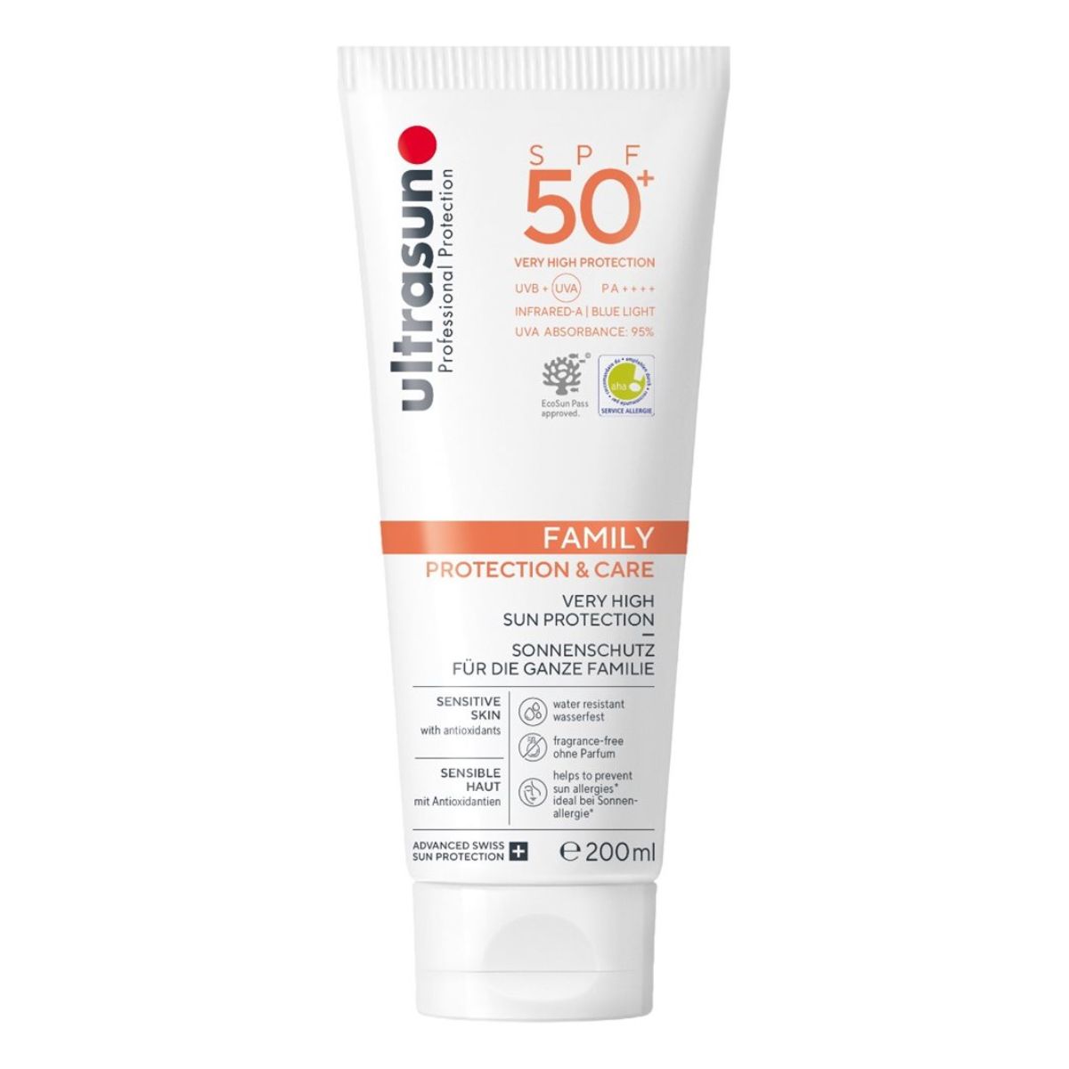 Ultrasun Family SPF 50 Tube 250 ml