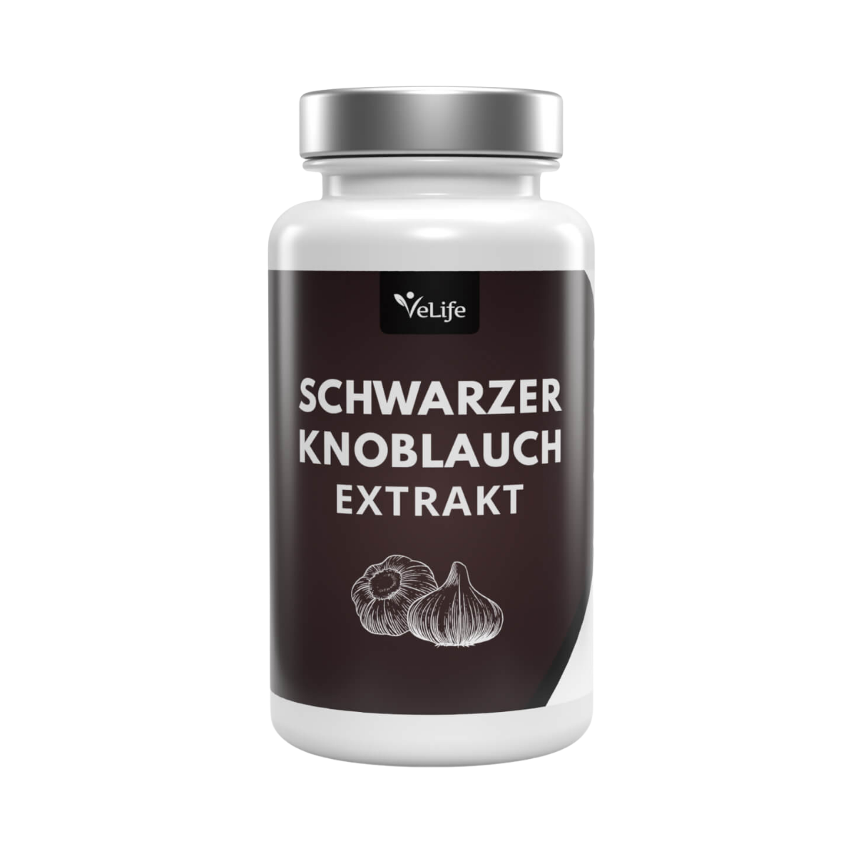 VeLife Schwarzer Knoblauch Extrakt Kapseln 90 Stück