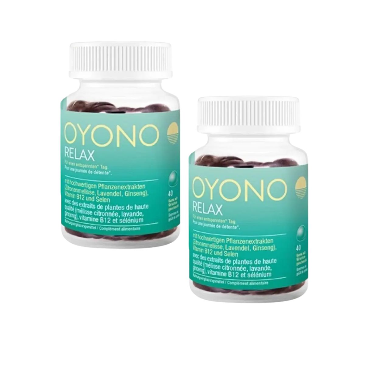 Oyono Relax Gums Duo 2 x 40 pièces