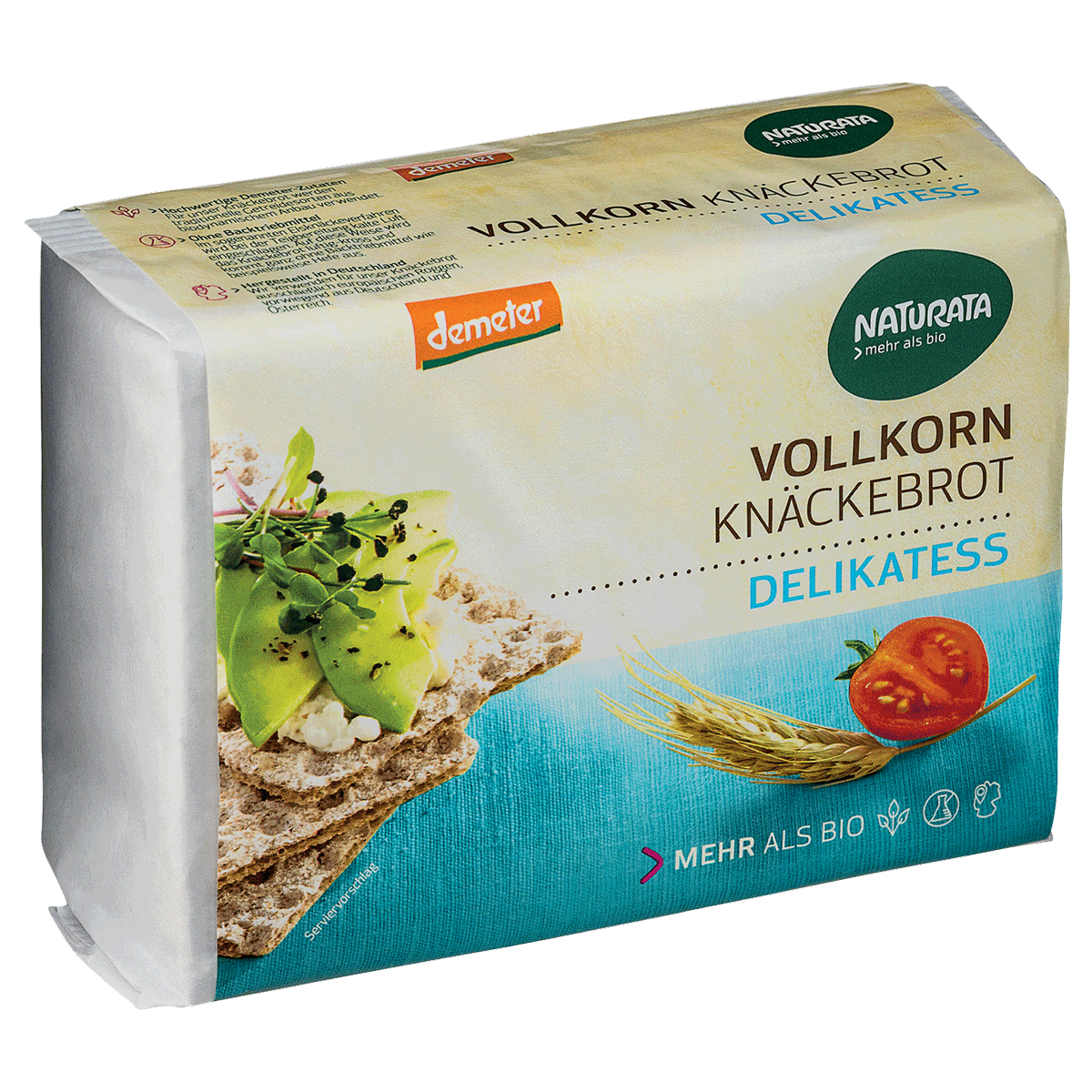 Naturata Knäckebrot Vollkorn Delikatess 250 g Naturata Knäckebrot Vollkorn Delikatess 250 g
