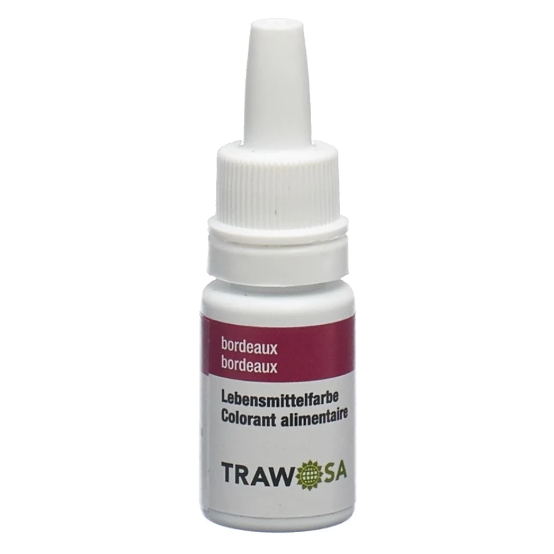 TRAWOSA Lebensmittelfarbstoff bordeaux 10 ml TRAWOSA Lebensmittelfarbstoff bordeaux 10 ml