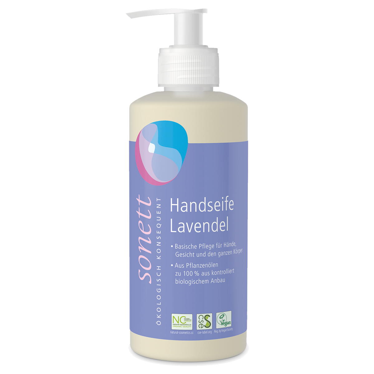 Sonett Handseife Lavendel Pumpspender 300 ml Sonett Handseife Lavendel Pumpspender 300 ml