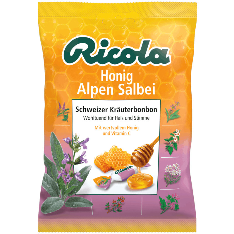 Ricola Honig Alpen-Salbei mit Zucker 75 g Ricola Honig Alpen-Salbei mit Zucker 75 g