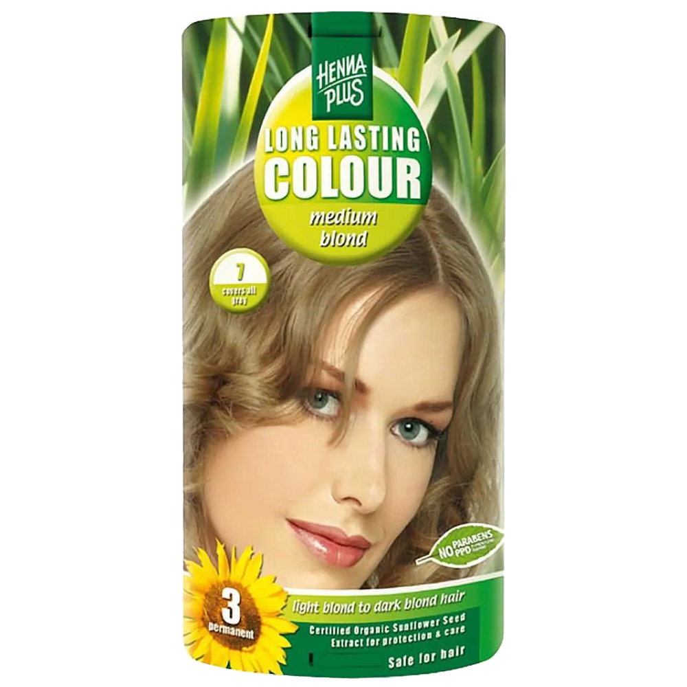HENNA PLUS Long Last Colour 7 mittelblond HENNA PLUS Long Last Colour 7 mittelblond