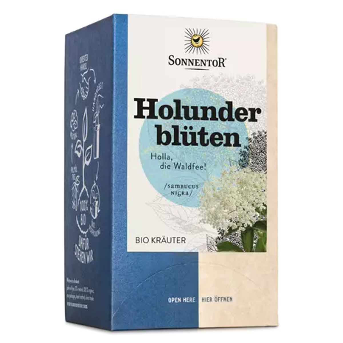 SONNENTOR Holunderblüten Tee Beutel 18 Stück SONNENTOR Holunderblüten Tee Beutel 18 Stück