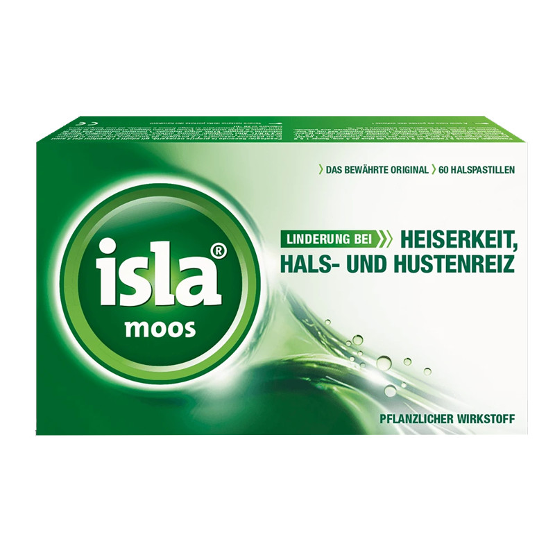 Isla Moos Pastillen 60 Stück Isla Moos Pastillen 60 Stück
