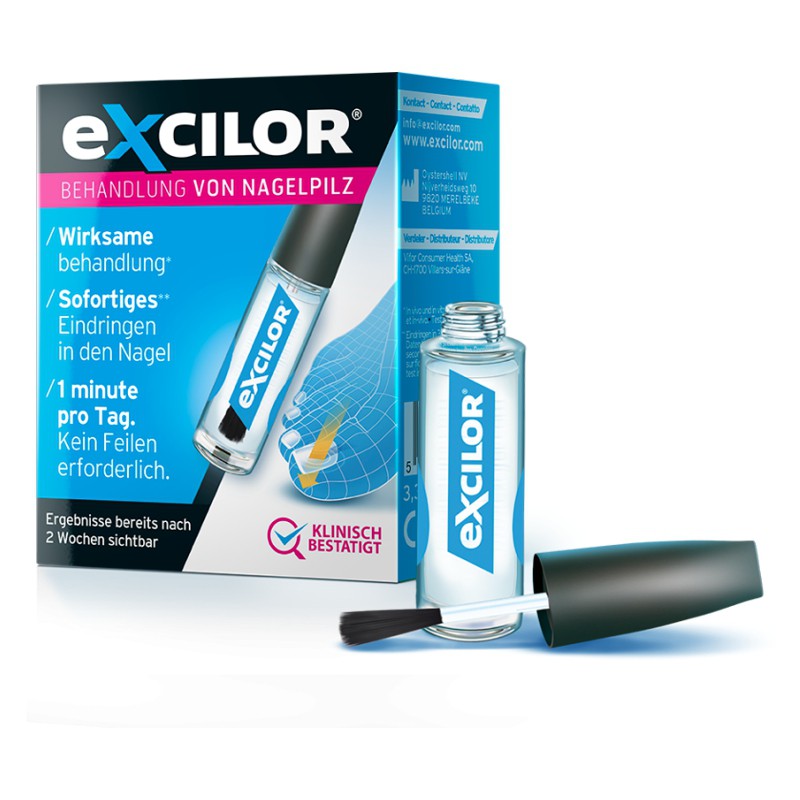 EXCILOR gegen Nagelpilzinfektionen Lösung 3.3 ml EXCILOR gegen Nagelpilzinfektionen Lösung 3.3 ml