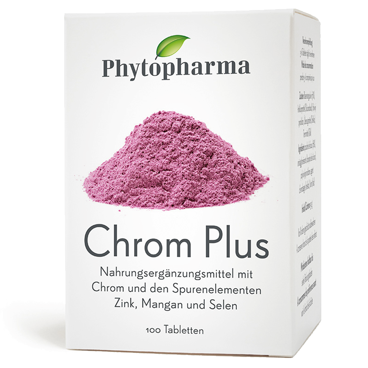 Phytopharma Chrom Plus Tabletten 100 Stück Phytopharma Chrom Plus Tabletten 100 Stück