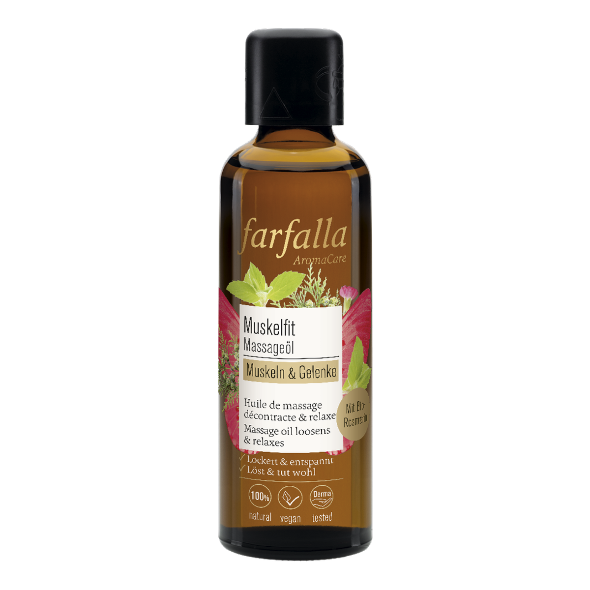 FARFALLA Massageöl Muskelfit 75 ml FARFALLA Massageöl Muskelfit 75 ml