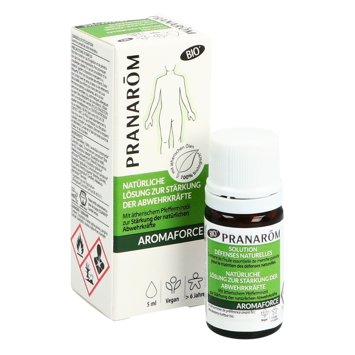 Pranarom Aromaforce Natürliche Lösung Abwehrkräfte Bio