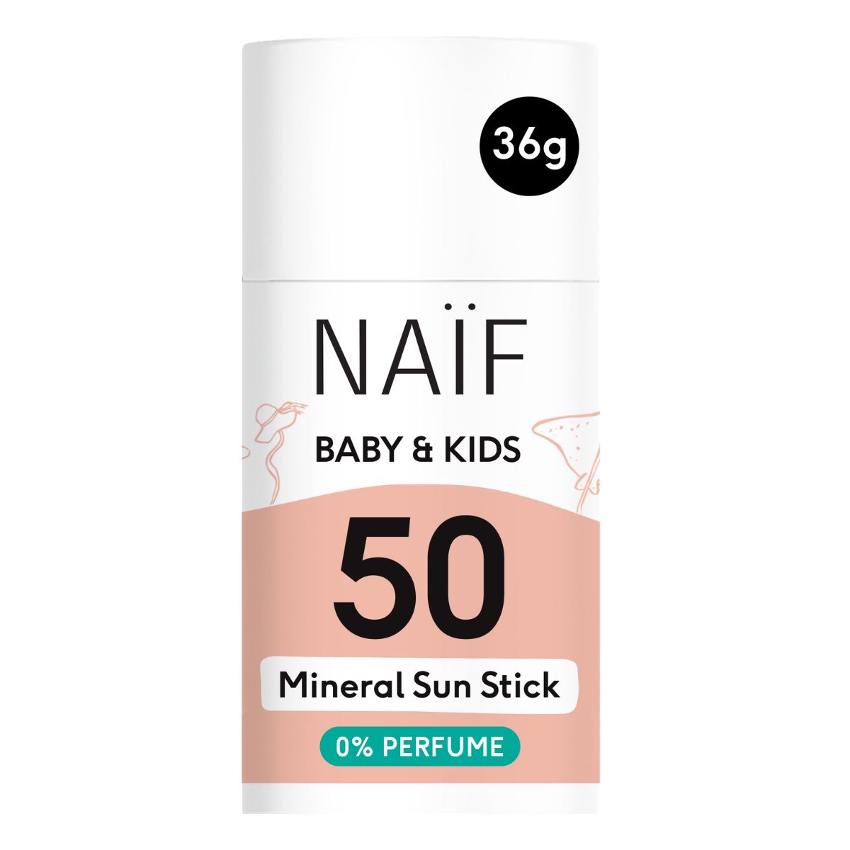 Naif Baby & Kids Mineral Sonnenschutzstick SPF 50 36 g