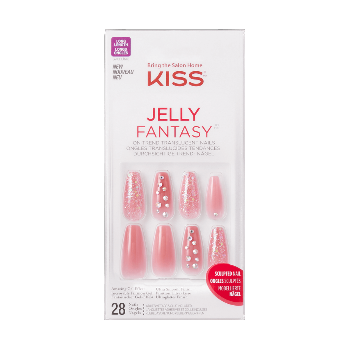 Kiss Jelly Fantasy Nails Be Jelly