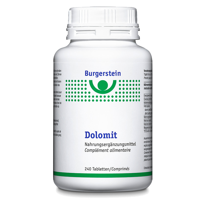 Burgerstein Dolomit Tabletten 240 Stück Burgerstein Dolomit Tabletten 240 Stück