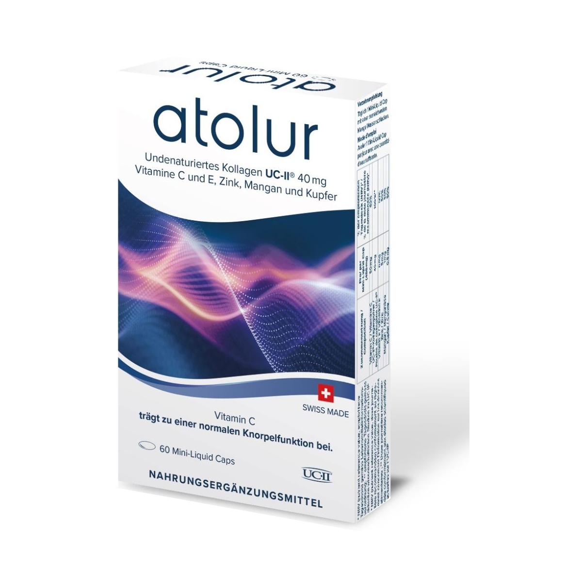 ATOLUR Mini-Liquid Caps 40 mg 60 Stück ATOLUR Mini-Liquid Caps 40 mg 60 Stück