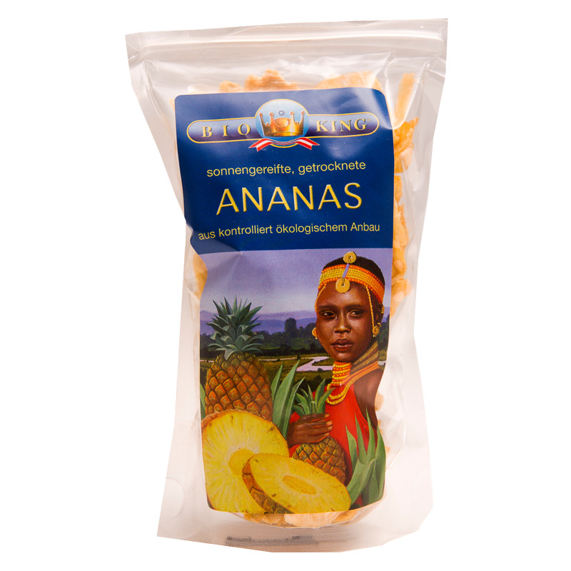 Bioking Ananas getrocknet 100 g Bioking Ananas getrocknet 100 g
