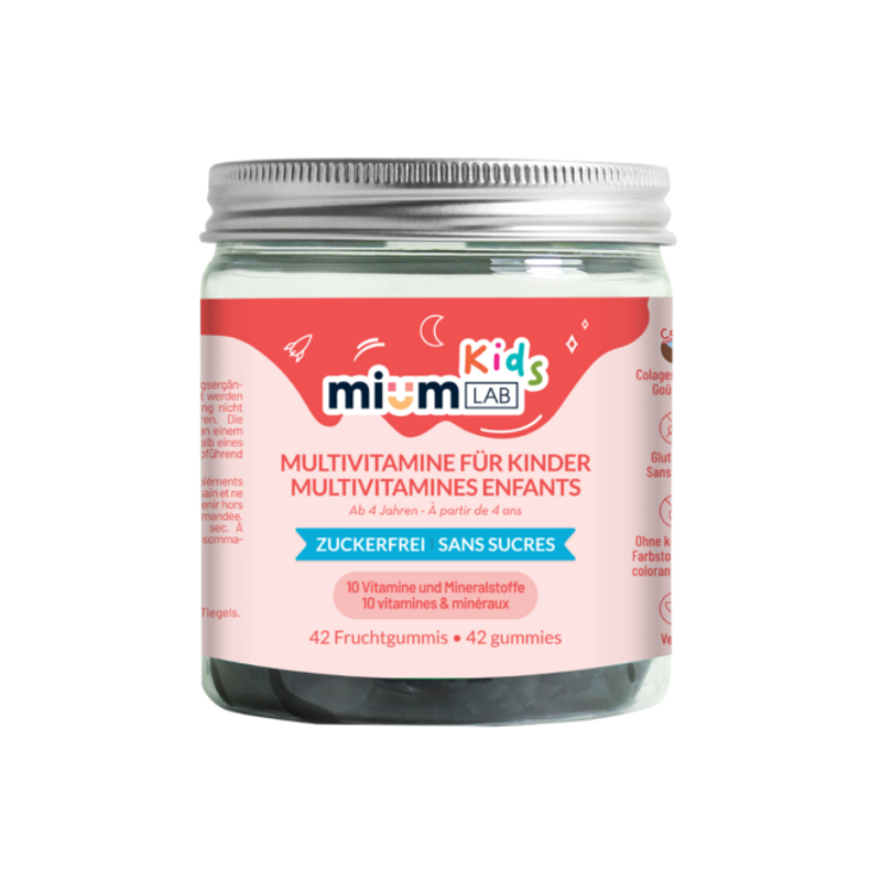 Miumlab Gummies Multivitamin Kinder 42 Stück Miumlab Gummies Multivitamin Kinder 42 Stück