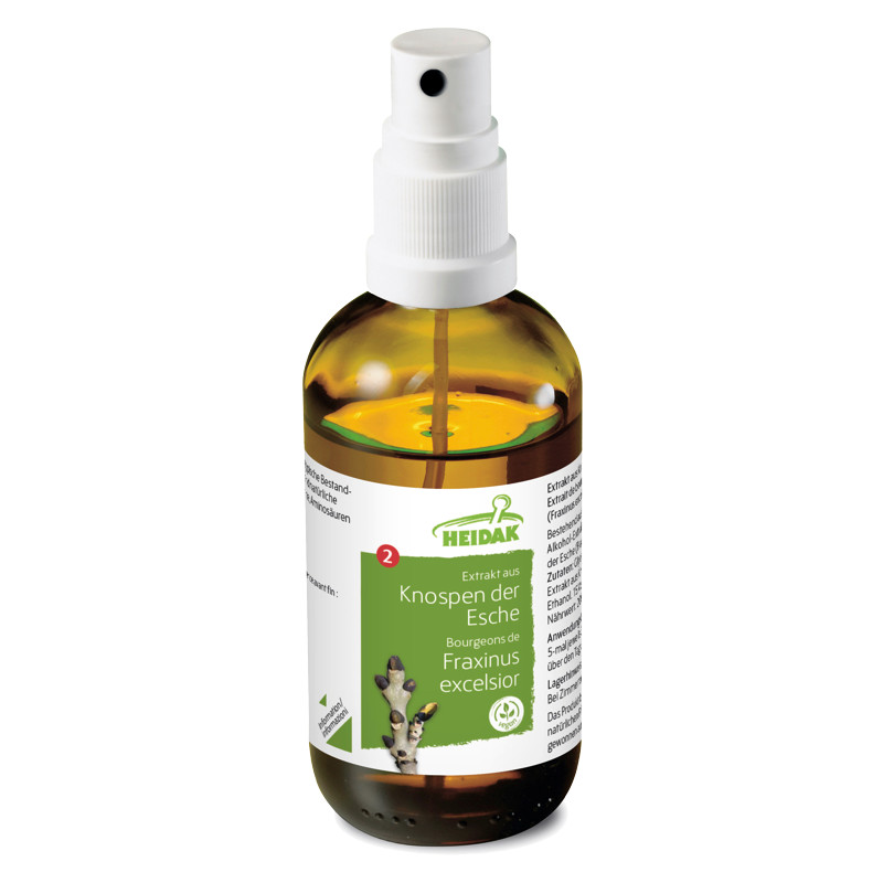 Heidak Knospe Esche Fraxinus excelsior Flasche 30 ml