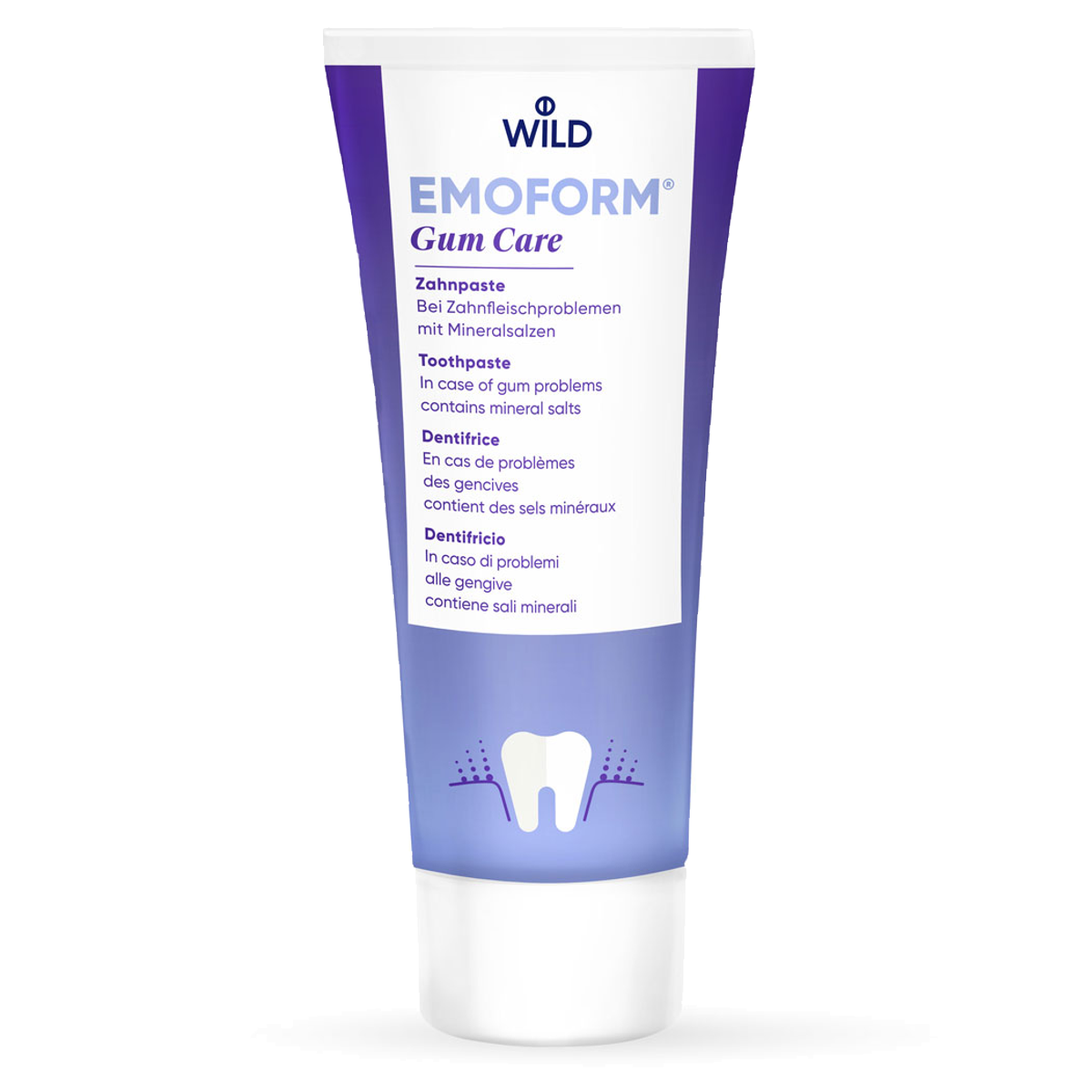 Emoform gum care Zahnpaste Tube 75 ml Emoform gum care Zahnpaste Tube 75 ml