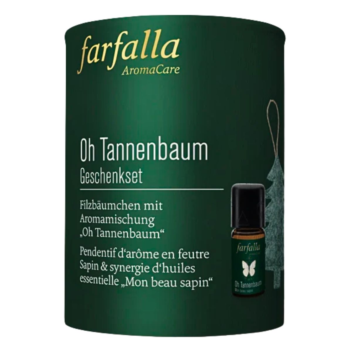 FARFALLA Geschenkset Oh Tannenbaum Dose