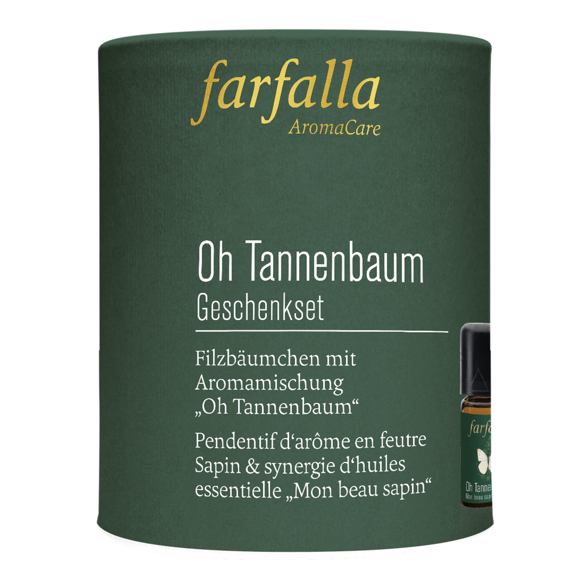 FARFALLA Geschenkset Oh Tannenbaum Dose