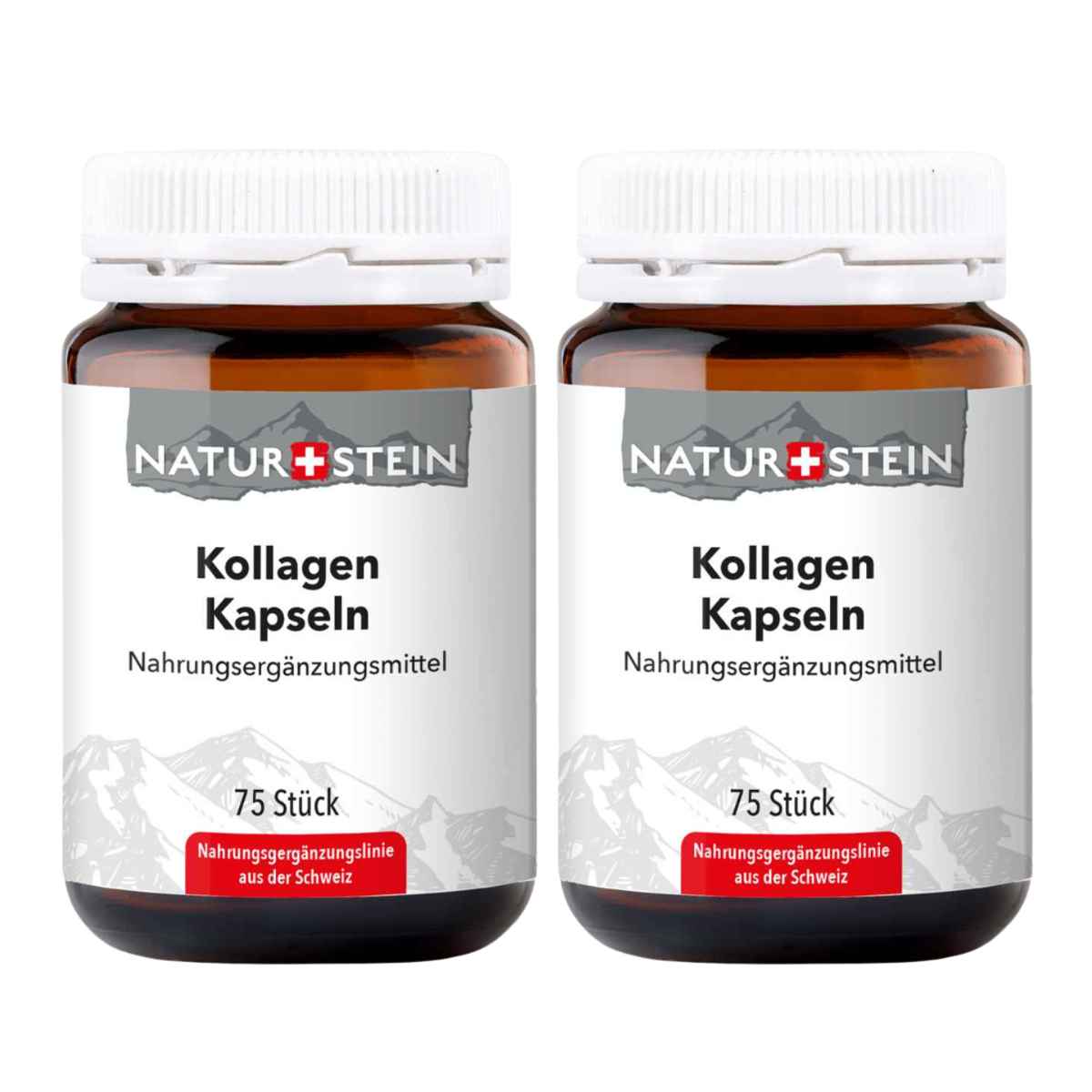 Aktion: Naturstein Kollagen Kapseln 2x 75 Stück