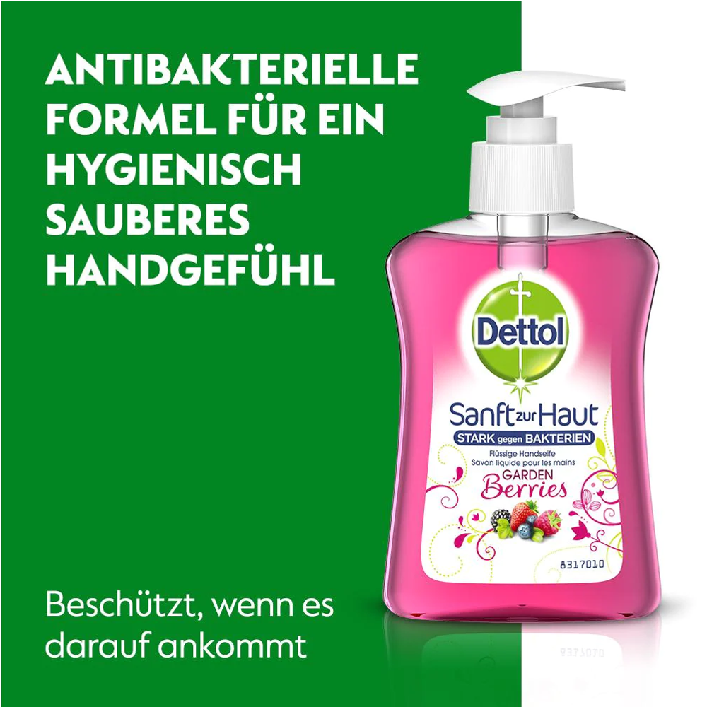 DETTOL Flüssige Handseife Gardenberries antibakteriell