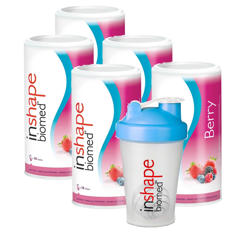 INSHAPE Biomed Pulver Berry 5x 420 g