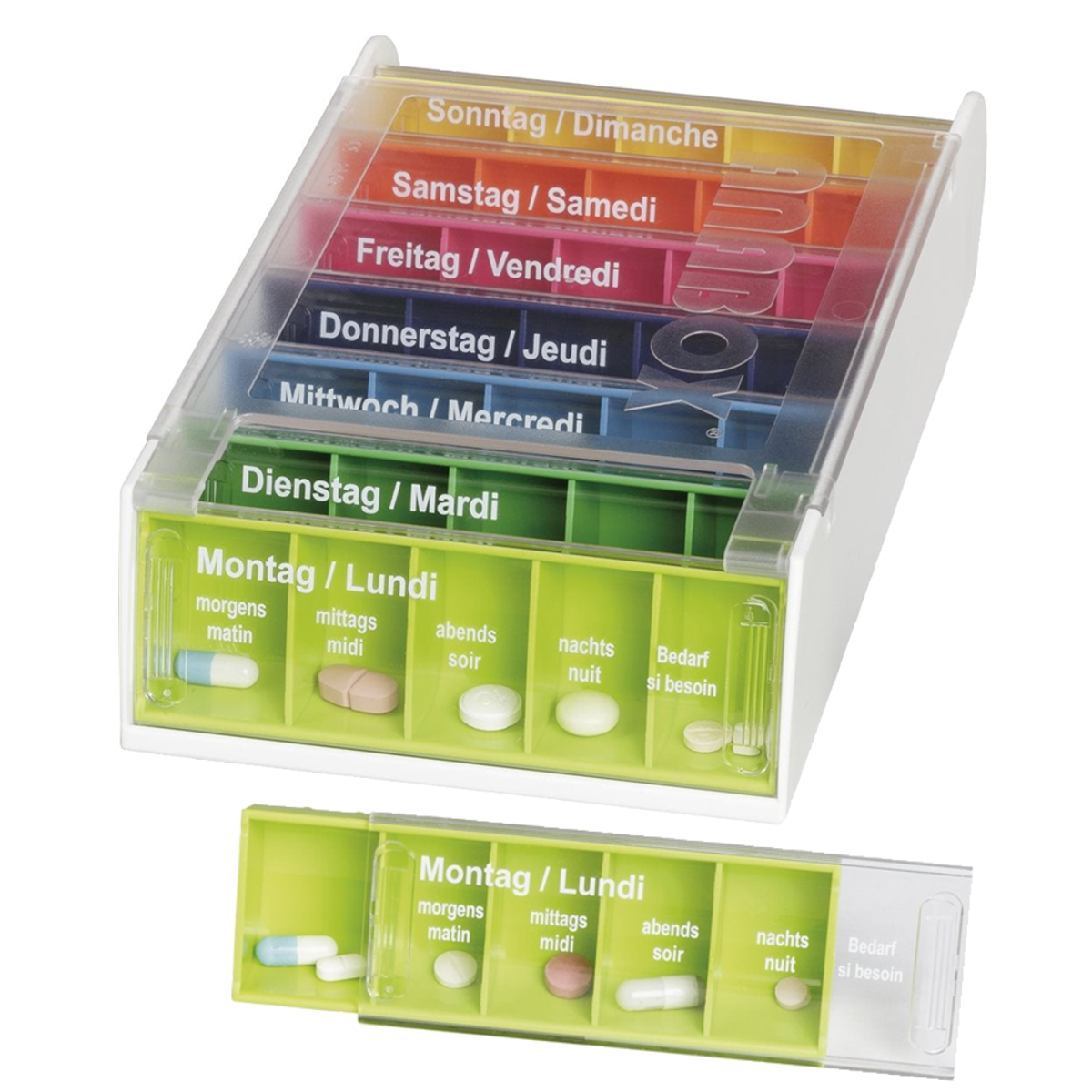 SUPAIRBOX 7 Tage D/F rainbow SUPAIRBOX 7 Tage D/F rainbow