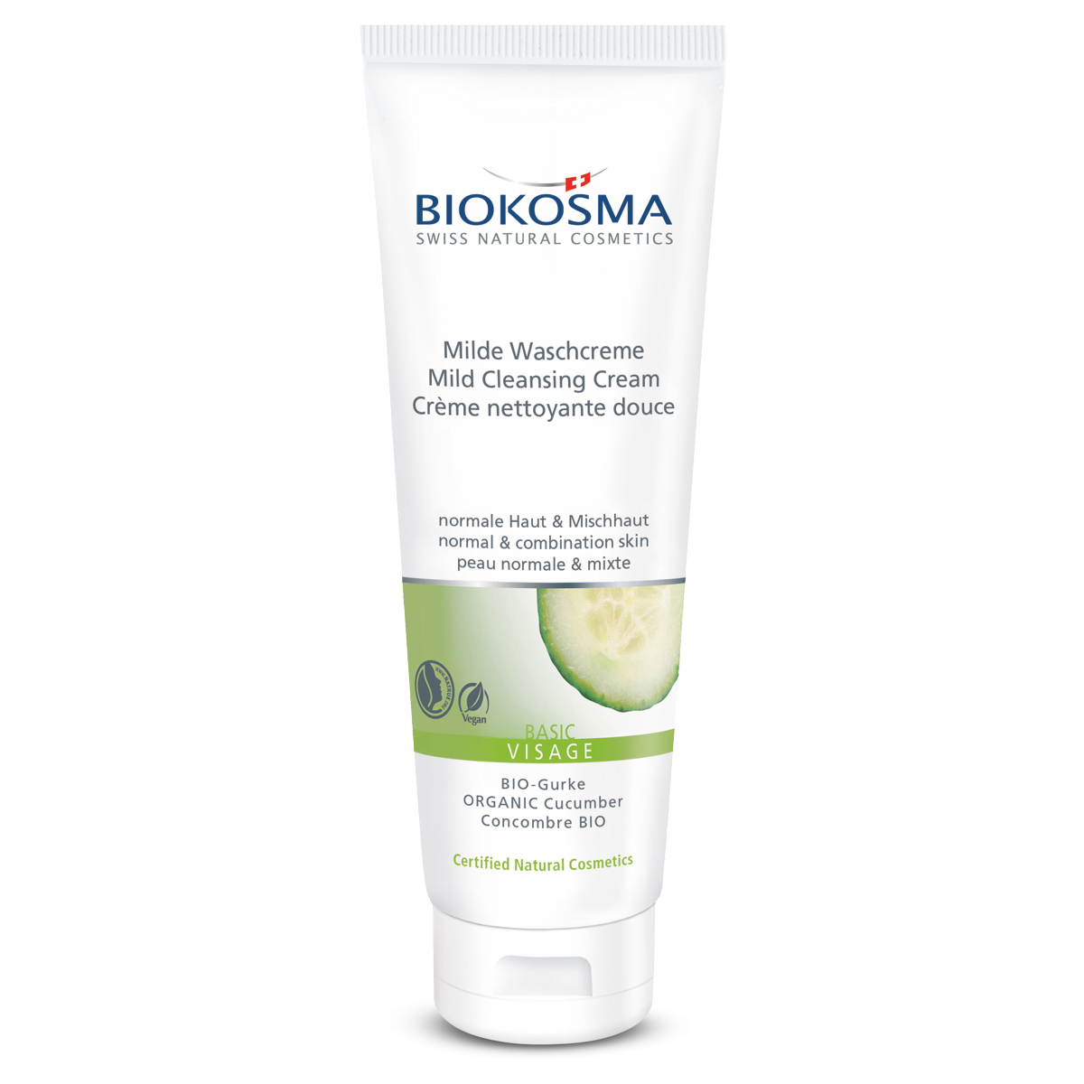 Biokosma Basic Visage milde Waschcreme 125 ml Biokosma Basic Visage milde Waschcreme 125 ml