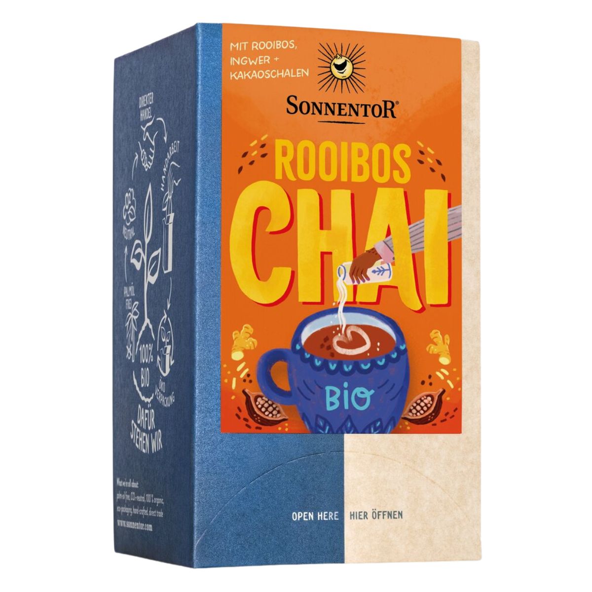 Sonnentor Rooibos Chai Bio Beutel 18 Stück Sonnentor Rooibos Chai Bio Beutel 18 Stück