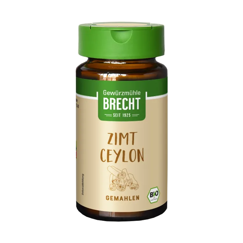 Image of Brecht Zimt Ceylon gemahlen Bio Glas 27 g