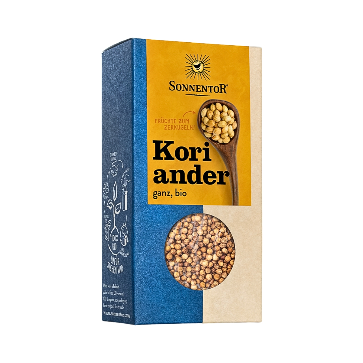 Sonnentor Koriander ganz BIO 35 g