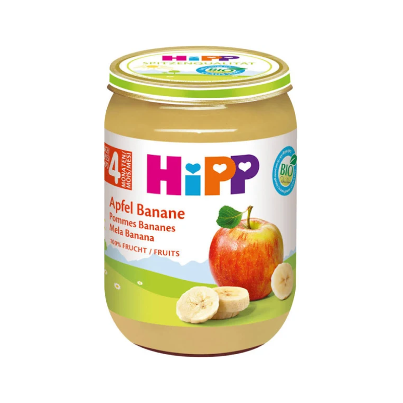 Hipp Apfel Banane Glas 190 g