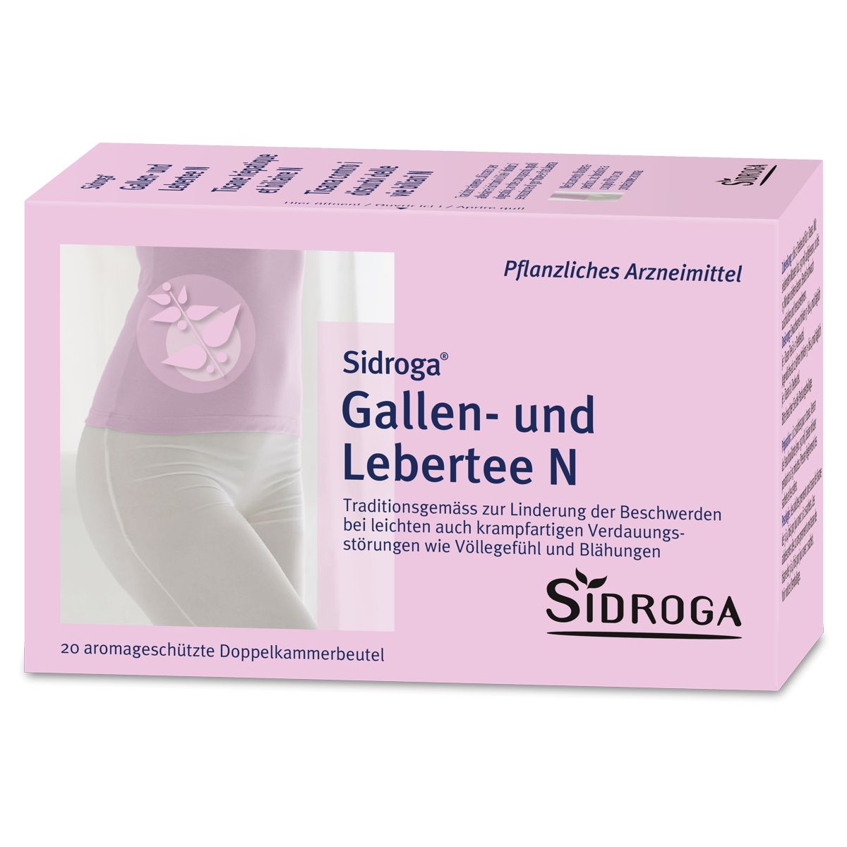 Sidroga Gallen- und Lebertee N 20 Beutel Sidroga Gallen- und Lebertee N 20 Beutel